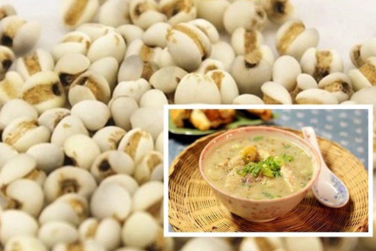 Hạt ý Dĩ rất phổ biến trong các bữa ăn của người Việt