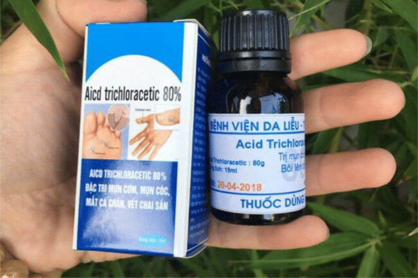 Thuốc trị mụn cóc Acid Trichloracetic 80 của bệnh viện da liễu Tp Hồ Chí Minh