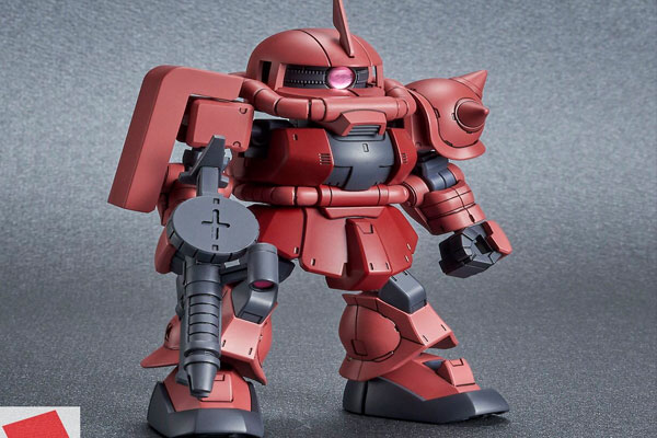 Bandai MS-06S Zaku II Char's Customize GUNPLA HGUC Mô hình đồ chơi Gundam cao cấp 1/144 Gundam.