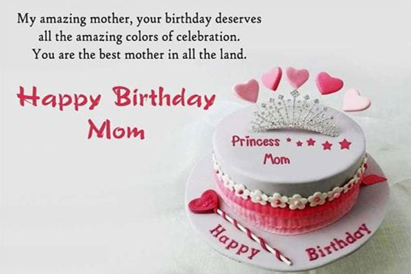Lời chúc mừng sinh nhật mẹ bằng tiếng Anh