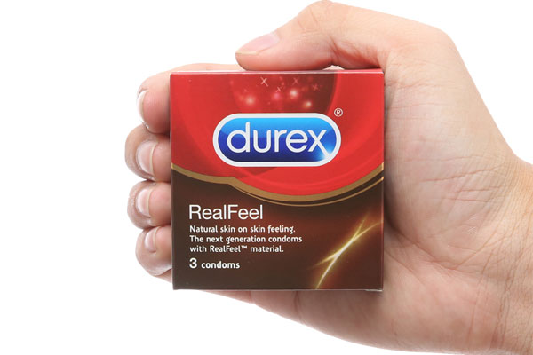 Bao cao su Durex Real Feel siêu mỏng
