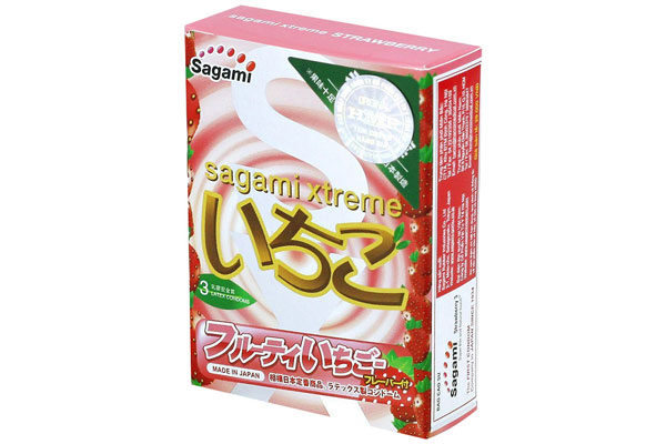 Bao cao su Sagami Strawberry