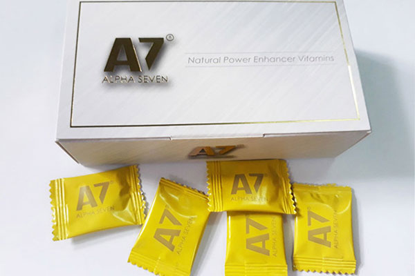 Kẹo ngậm tăng cường sinh lý sâm A7 đến từ công ty Millenium Natural Health Products của Hoa Kỳ
